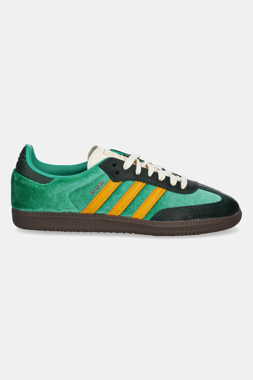 Кроссовки adidas Originals Samba OG W цвет зелёный JI2681 Кроссовки adidas Originals Samba OG W цвет зелёный JI2681