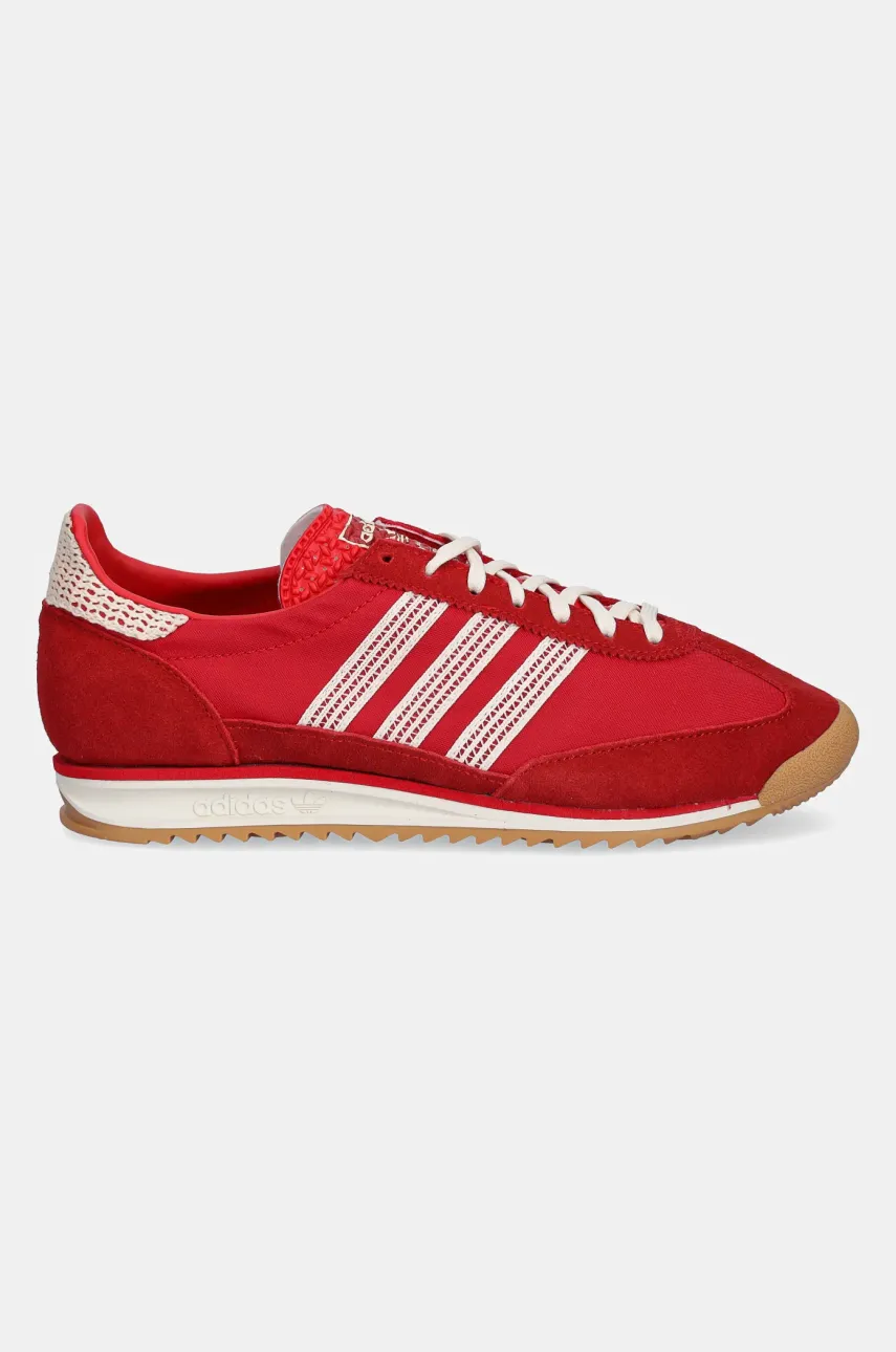 Кроссовки adidas Originals Sl 72 OG W женская цвет красный JI2746 Кроссовки adidas Originals Sl 72 OG W женская цвет красный JI2746