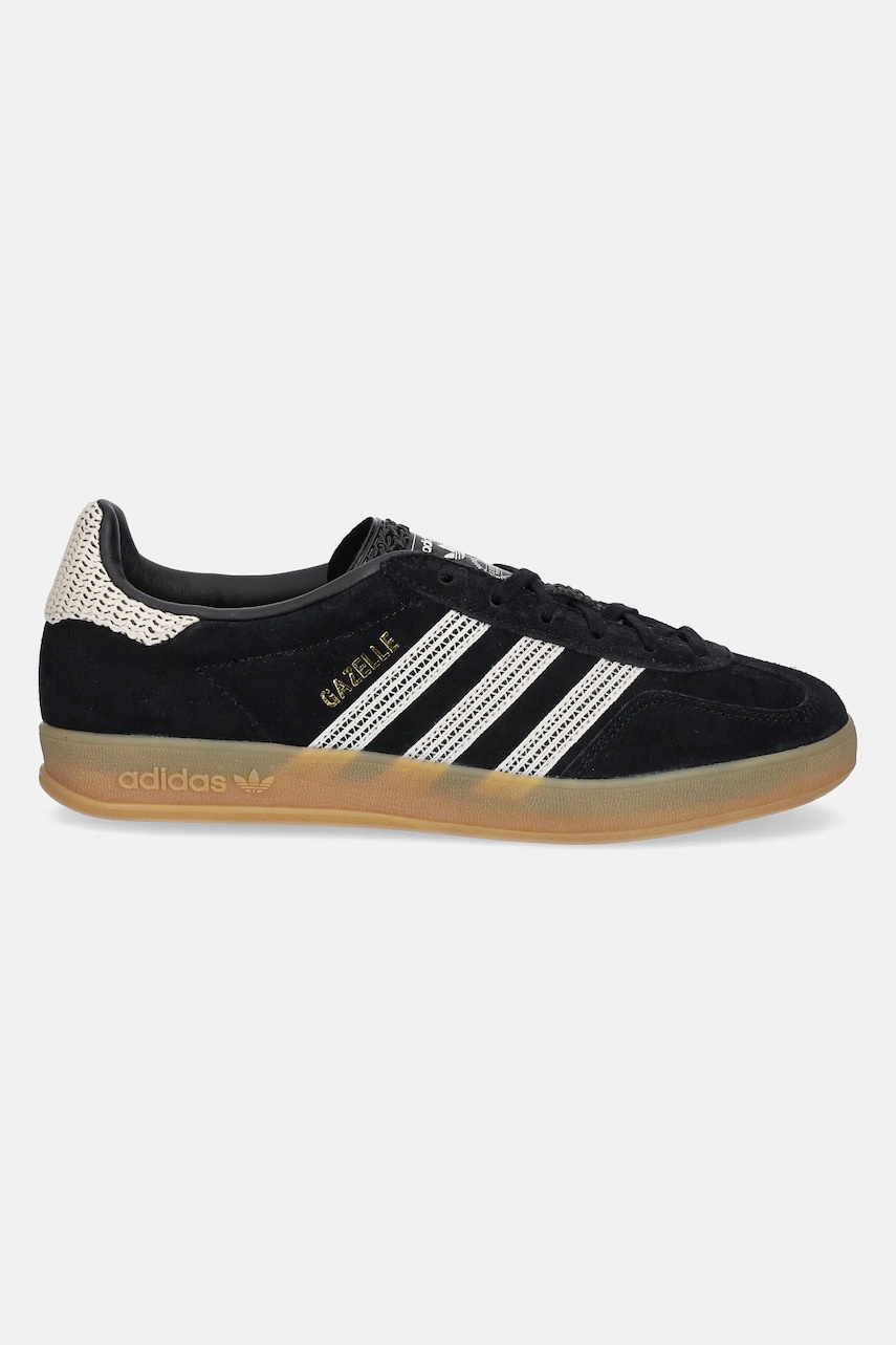 Кроссовки adidas Originals Gazelle Indoor W цвет чёрный JI2755 Кроссовки adidas Originals Gazelle Indoor W цвет чёрный JI2755