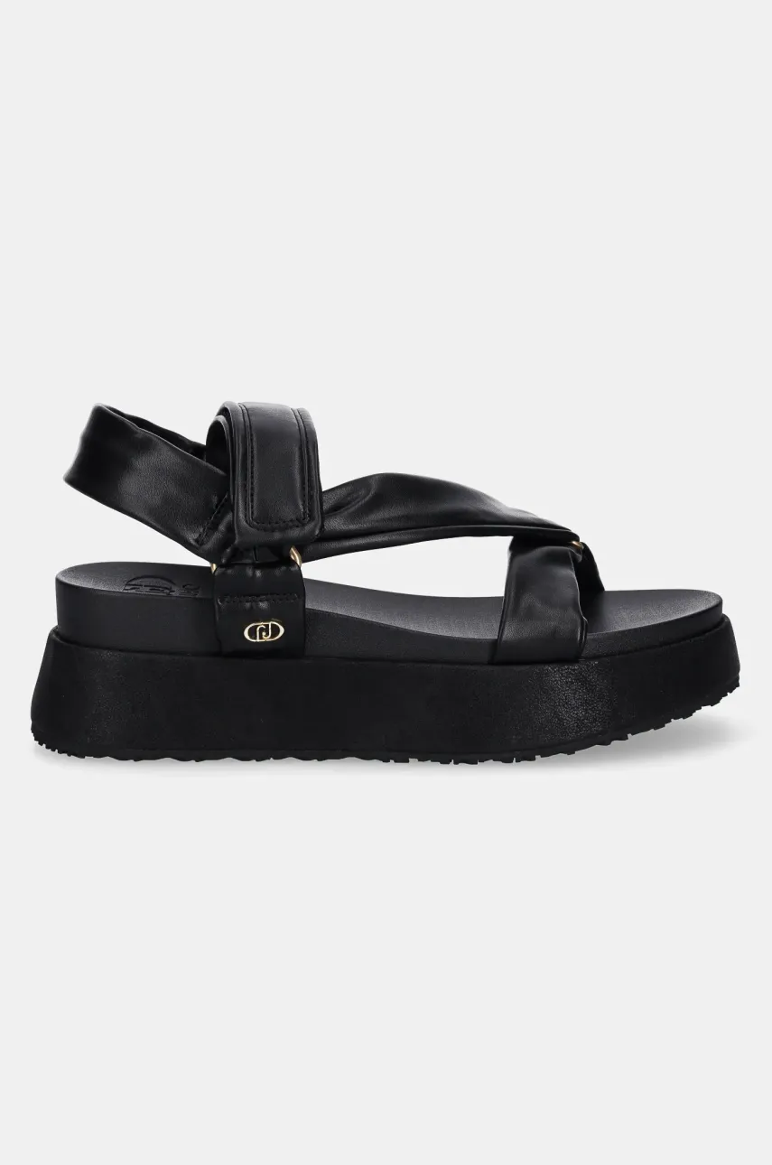 Сандалии Liu Jo FRIDA 39 женские цвет чёрный на платформе SA5199EX01422222 Сандалии Liu Jo FRIDA 39 женские цвет чёрный на платформе SA5199EX01422222