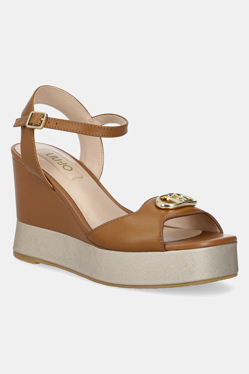 Levně Sandály Liu Jo KAREN 11 hnědá barva, SA5117P0102S1853