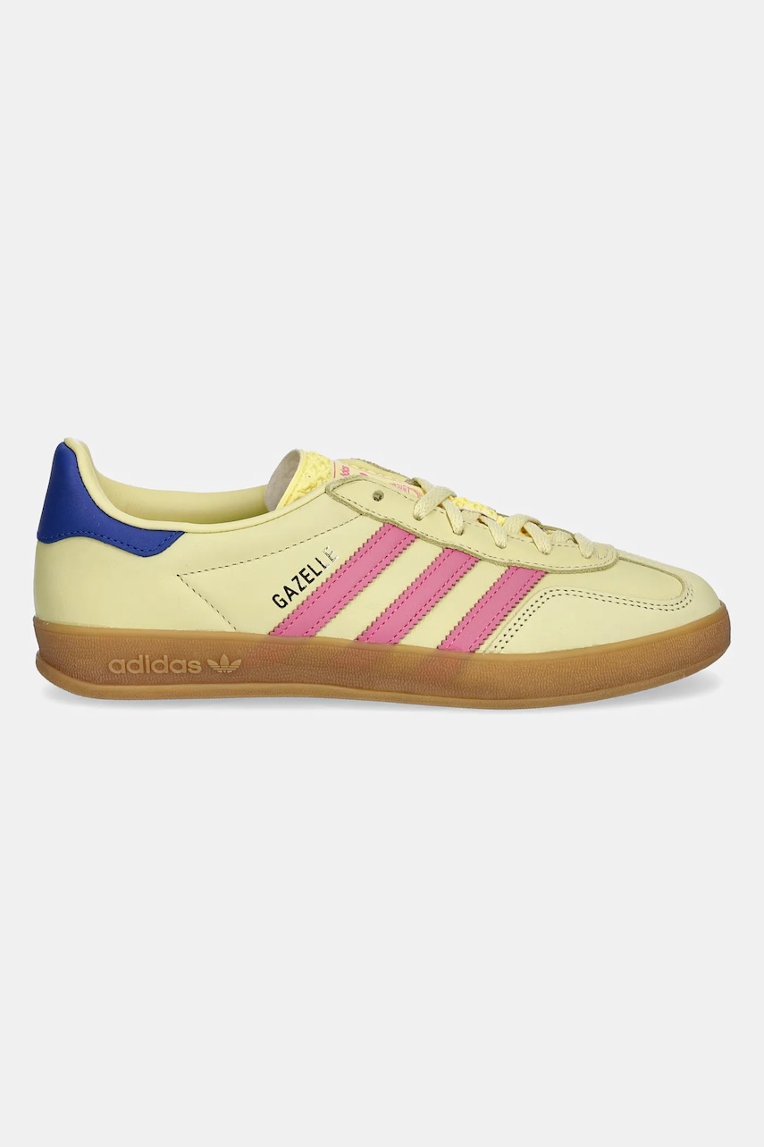 Ботинки adidas Originals Gazelle Indoor женские цвет жёлтый JI2719 Ботинки adidas Originals Gazelle Indoor женские цвет жёлтый JI2719
