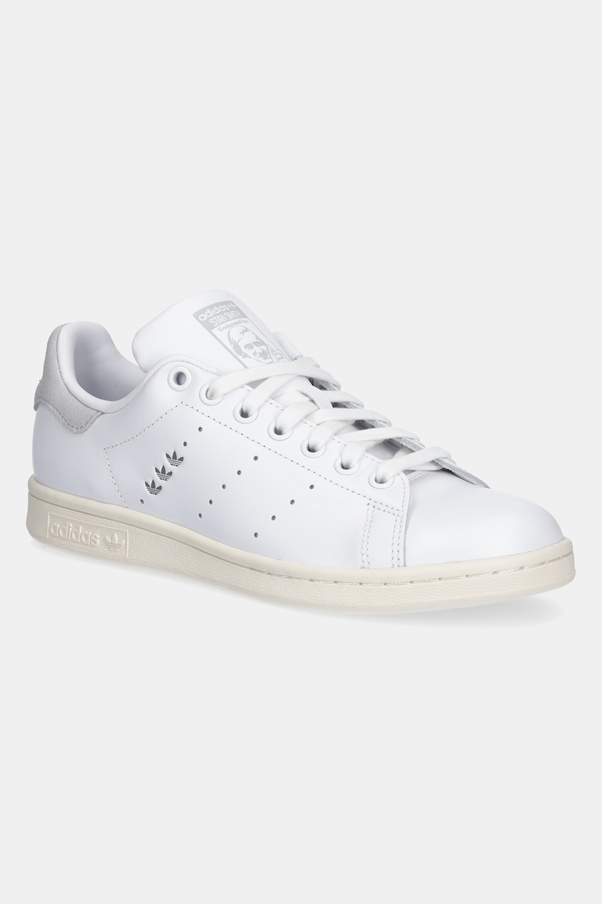 adidas Originals sneakers din piele Stan Smith femei, culoarea alb, JI2933