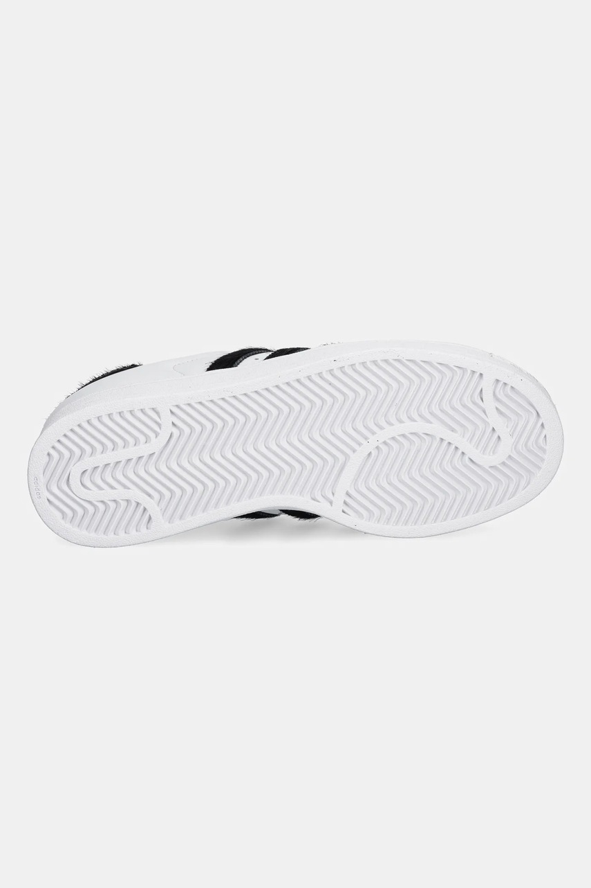 Δερμάτινα αθλητικά παπούτσια adidas Originals Superstar II W χρώμα: άσπρο, JH7052 φωτογραφία