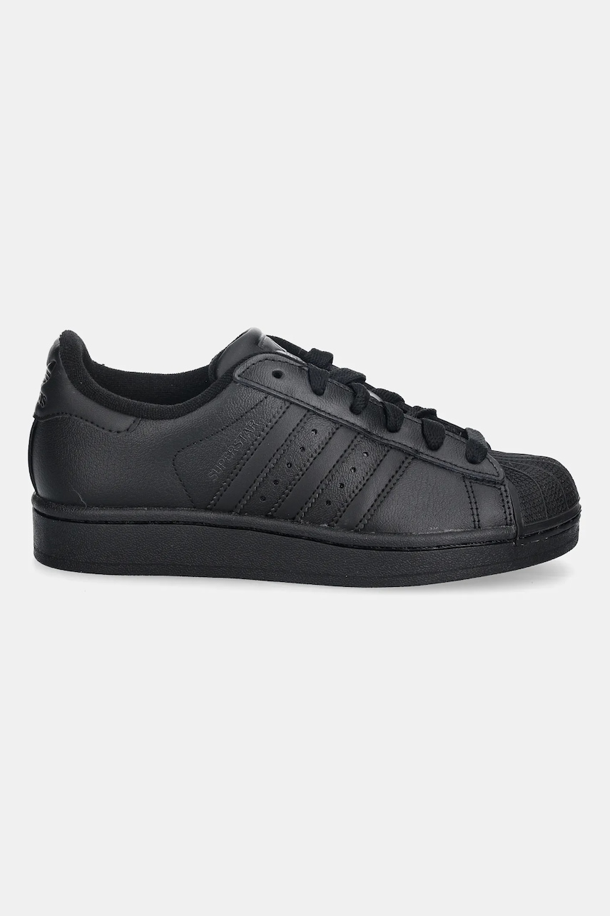 Кожаные кроссовки adidas Originals Superstar II цвет чёрный JH9979 Кожаные кроссовки adidas Originals Superstar II цвет чёрный JH9979