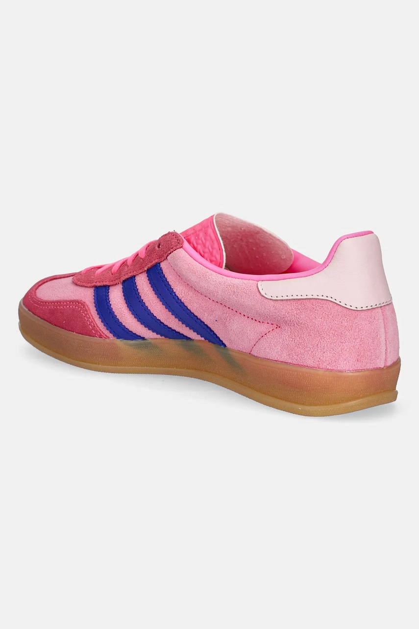 Σουέτ αθλητικά παπούτσια adidas Originals Gazelle Indoor W χρώμα: ροζ, JQ0194 φωτογραφία