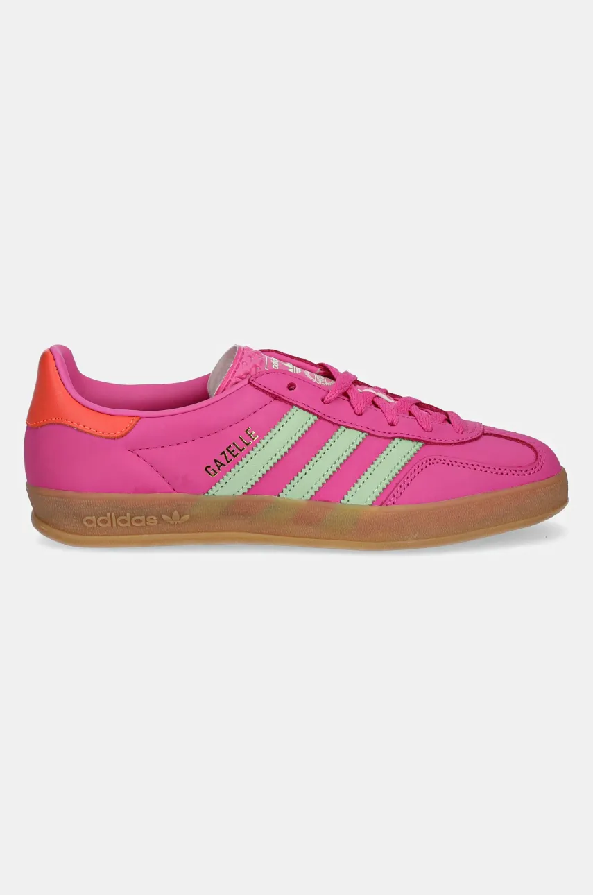 Кроссовки adidas Originals Gazelle Indoor женские цвет розовый JI2718 Кроссовки adidas Originals Gazelle Indoor женские цвет розовый JI2718