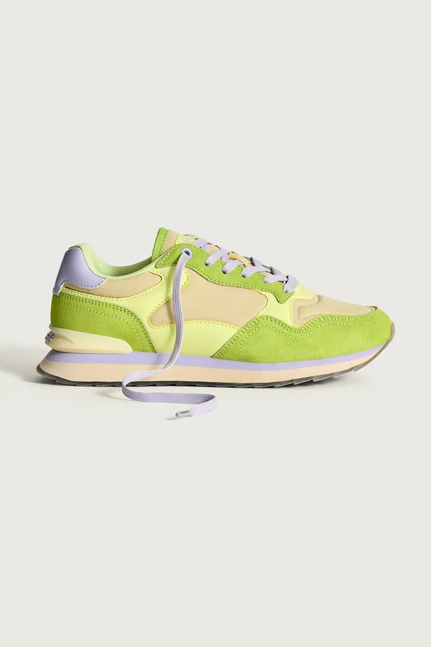 Hoff sneakers KATHMANDU culoarea verde, 12502017 CITY