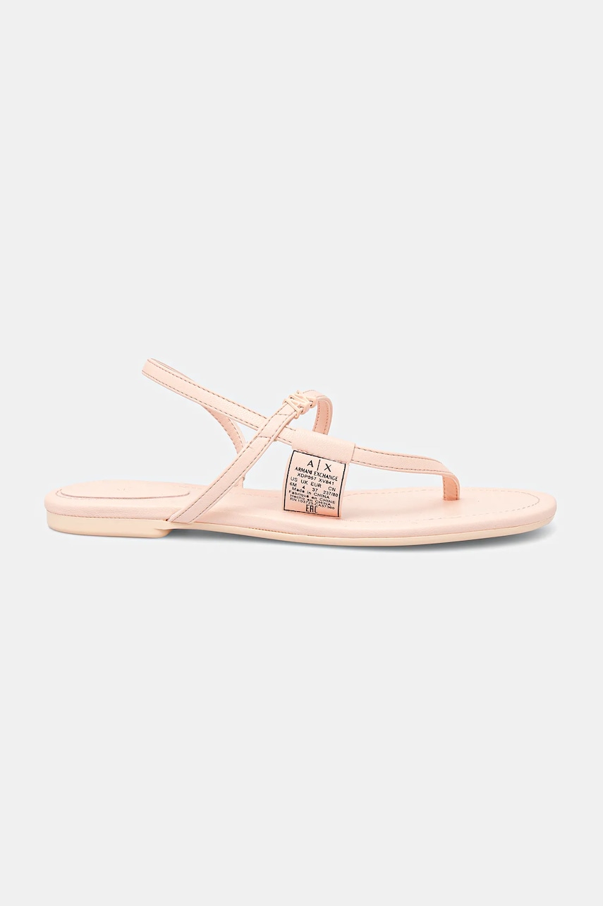Сандалии Armani Exchange женские цвет розовый XDP057 XV841 01081 Сандалии Armani Exchange женские цвет розовый XDP057 XV841 01081