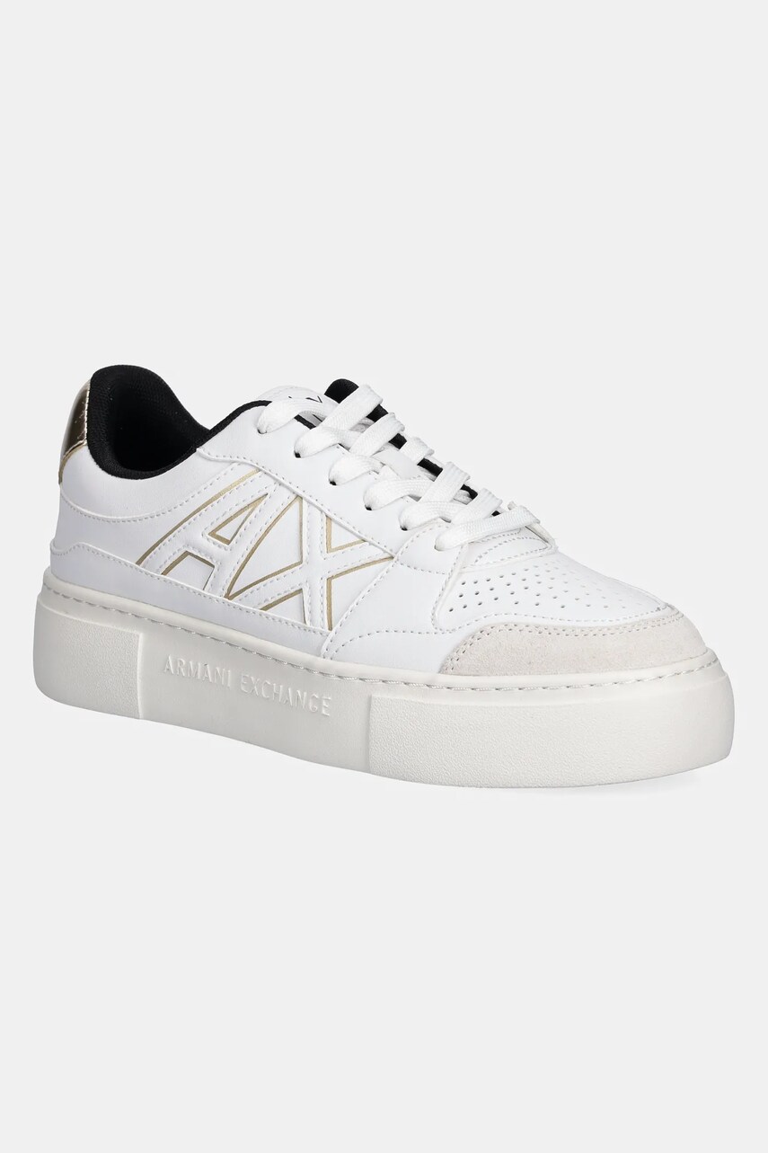 Armani Exchange Adidasi femei, culoarea alb, XDX147 XV830 T782