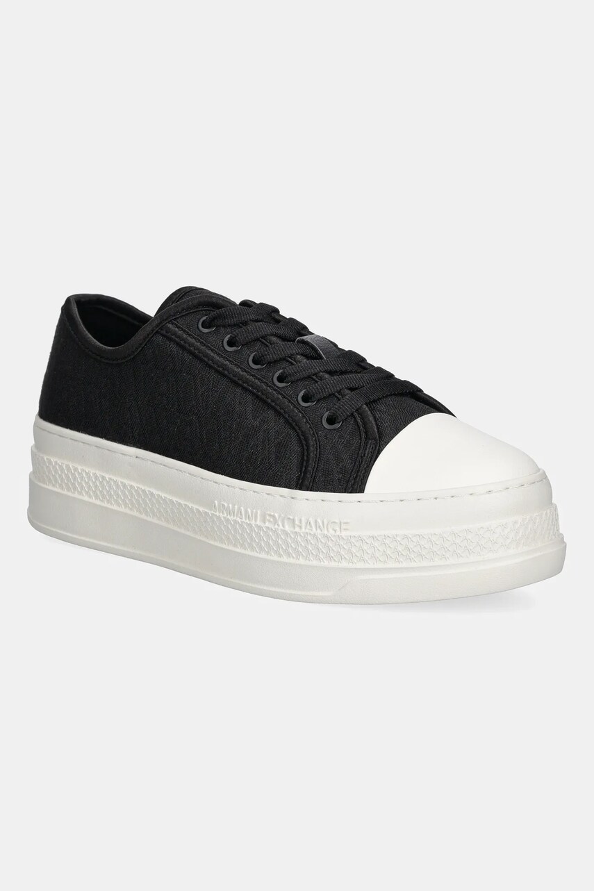 Armani Exchange Adidasi femei, culoarea negru, XDX180 XV931 K001