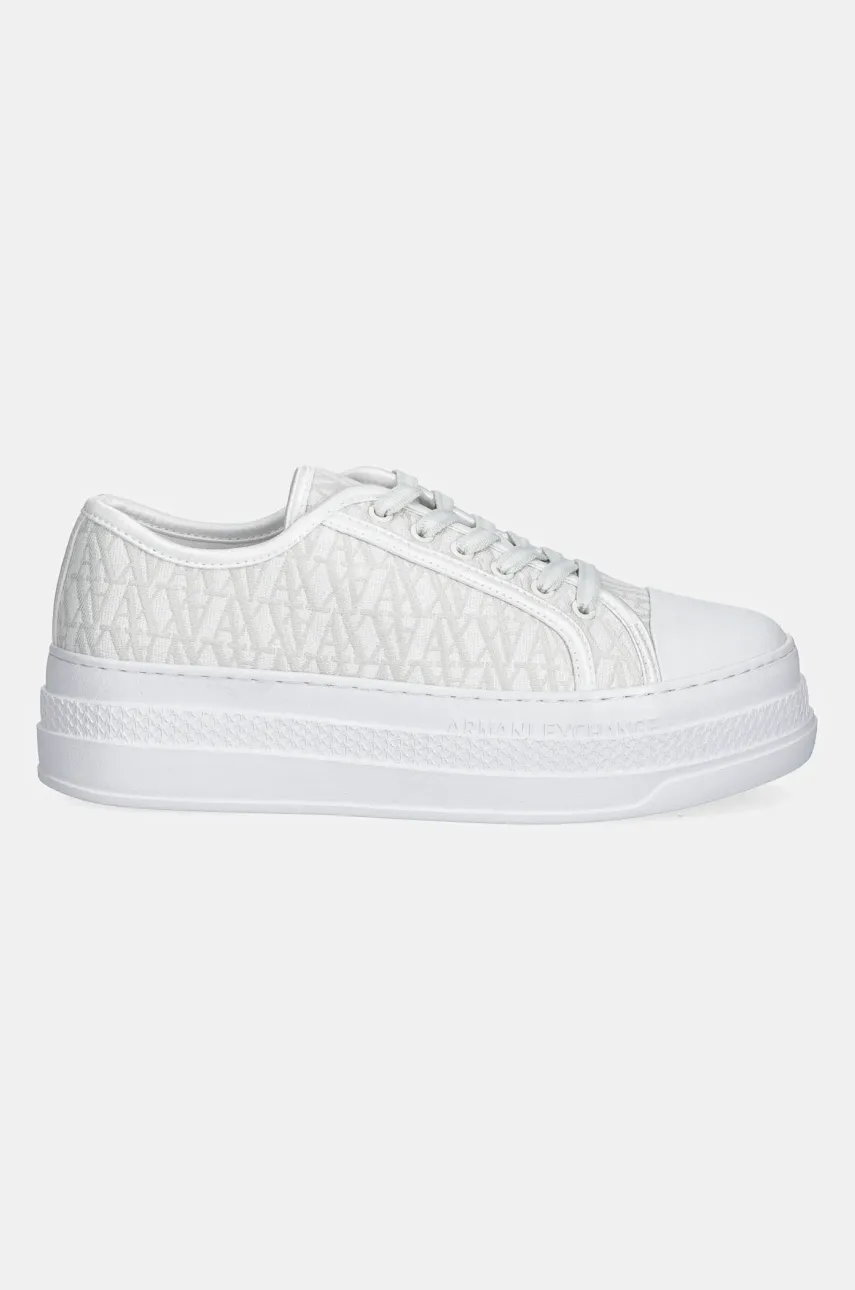 Кроссовки Armani Exchange женская цвет белый XDX180 XV931 U606 Кроссовки Armani Exchange женская цвет белый XDX180 XV931 U606
