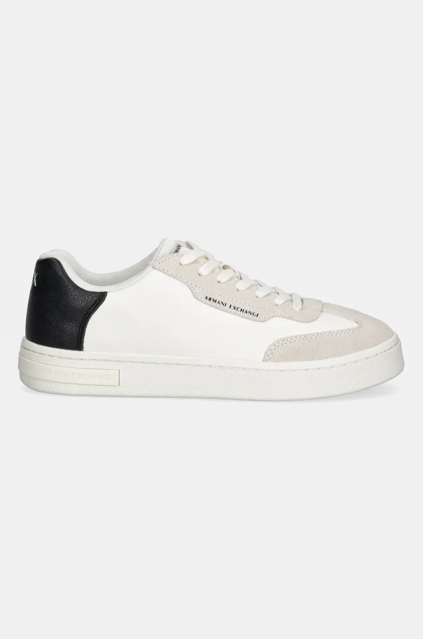 Кроссовки Armani Exchange женская цвет белый XDX181 XV932 N480 Кроссовки Armani Exchange женская цвет белый XDX181 XV932 N480