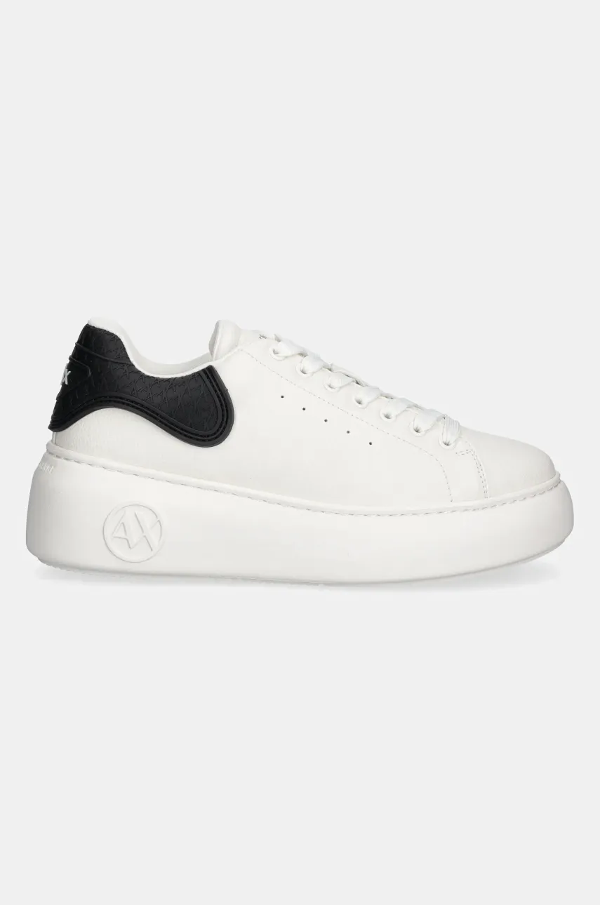 Кроссовки Armani Exchange женская цвет белый XDX188 XV937 N480 Кроссовки Armani Exchange женская цвет белый XDX188 XV937 N480