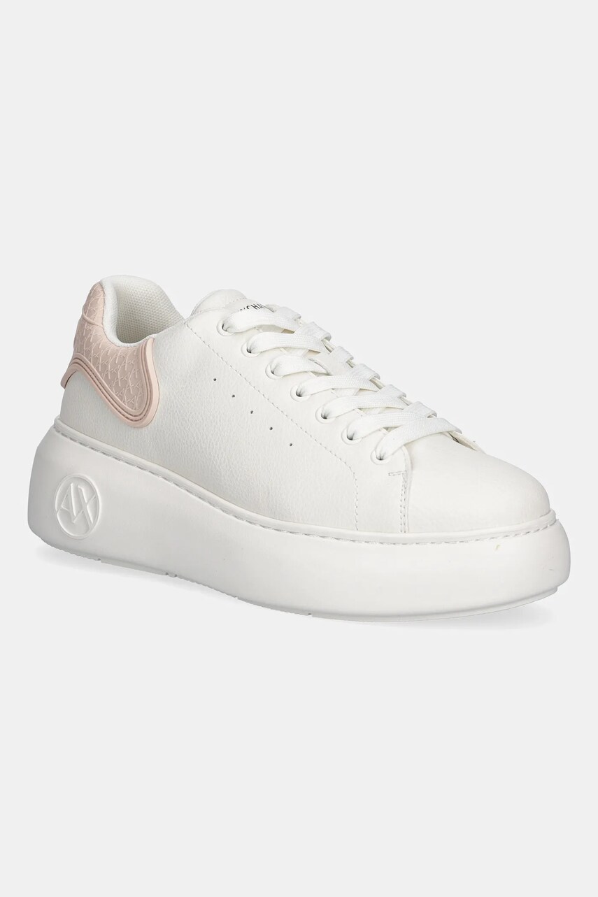 Armani Exchange Adidasi femei, culoarea alb, XDX188 XV937 U609
