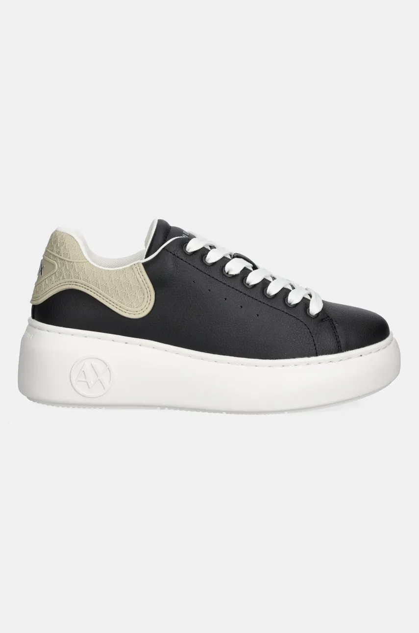 Кроссовки Armani Exchange женская цвет чёрный XDX188 XV937 U614 Кроссовки Armani Exchange женская цвет чёрный XDX188 XV937 U614