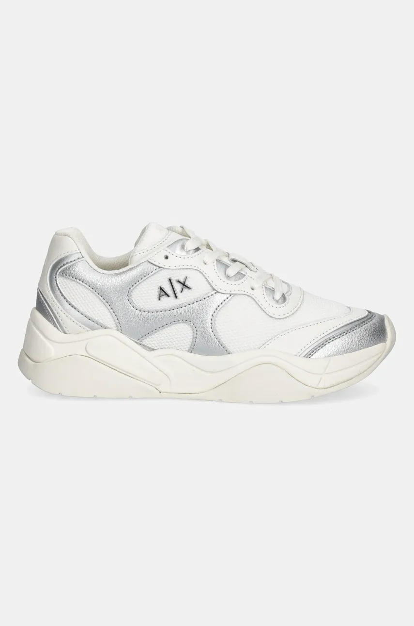 Кроссовки Armani Exchange женская цвет бежевый XDX191 XV940 U617 Кроссовки Armani Exchange женская цвет бежевый XDX191 XV940 U617