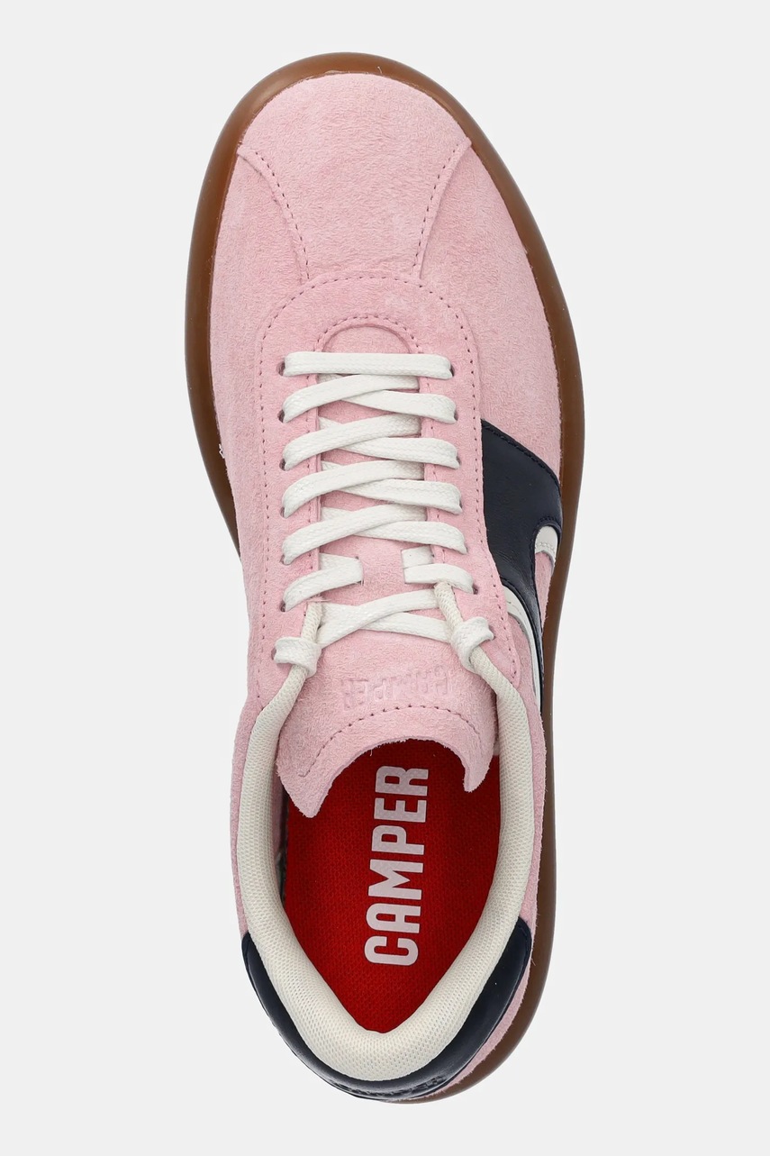 Δερμάτινα αθλητικά παπούτσια Camper Pelotas Soller χρώμα: ροζ, K201608-014 φωτογραφία