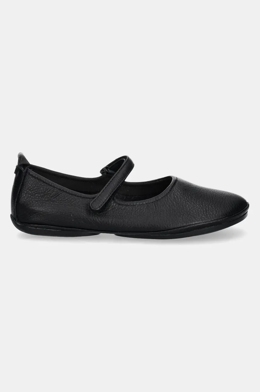 Кожаные балетки Camper Right Nina цвет чёрный K201365-021 Кожаные балетки Camper Right Nina цвет чёрный K201365-021
