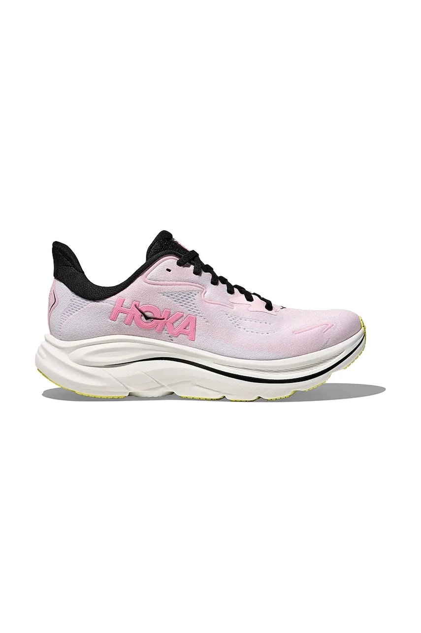 Hoka sneakers Clifton 10 femei, culoarea roz, 1162031
