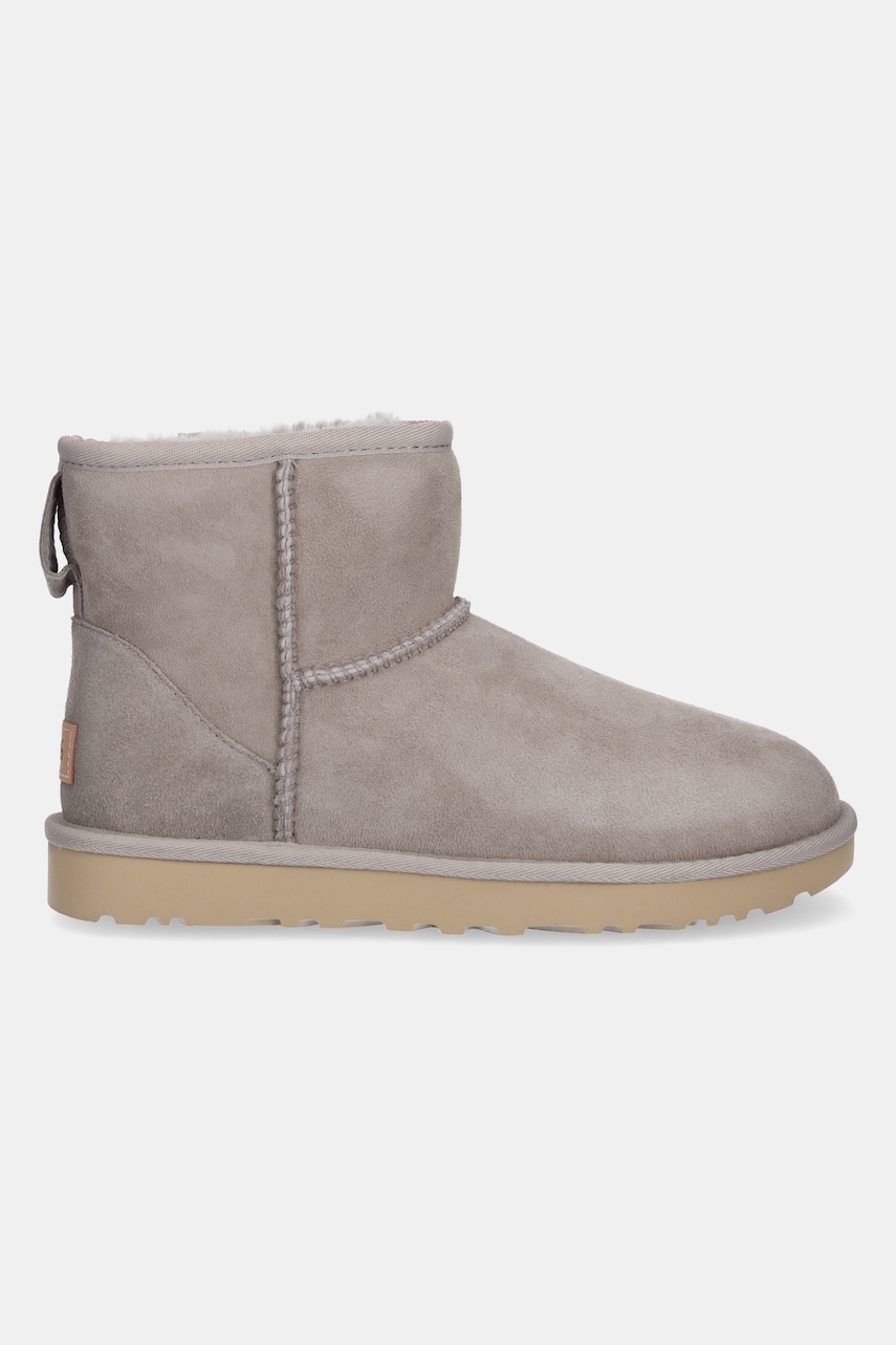 Замшевые сапоги UGG Classic Mini II цвет серый 1016222-CPF Замшевые сапоги UGG Classic Mini II цвет серый 1016222-CPF