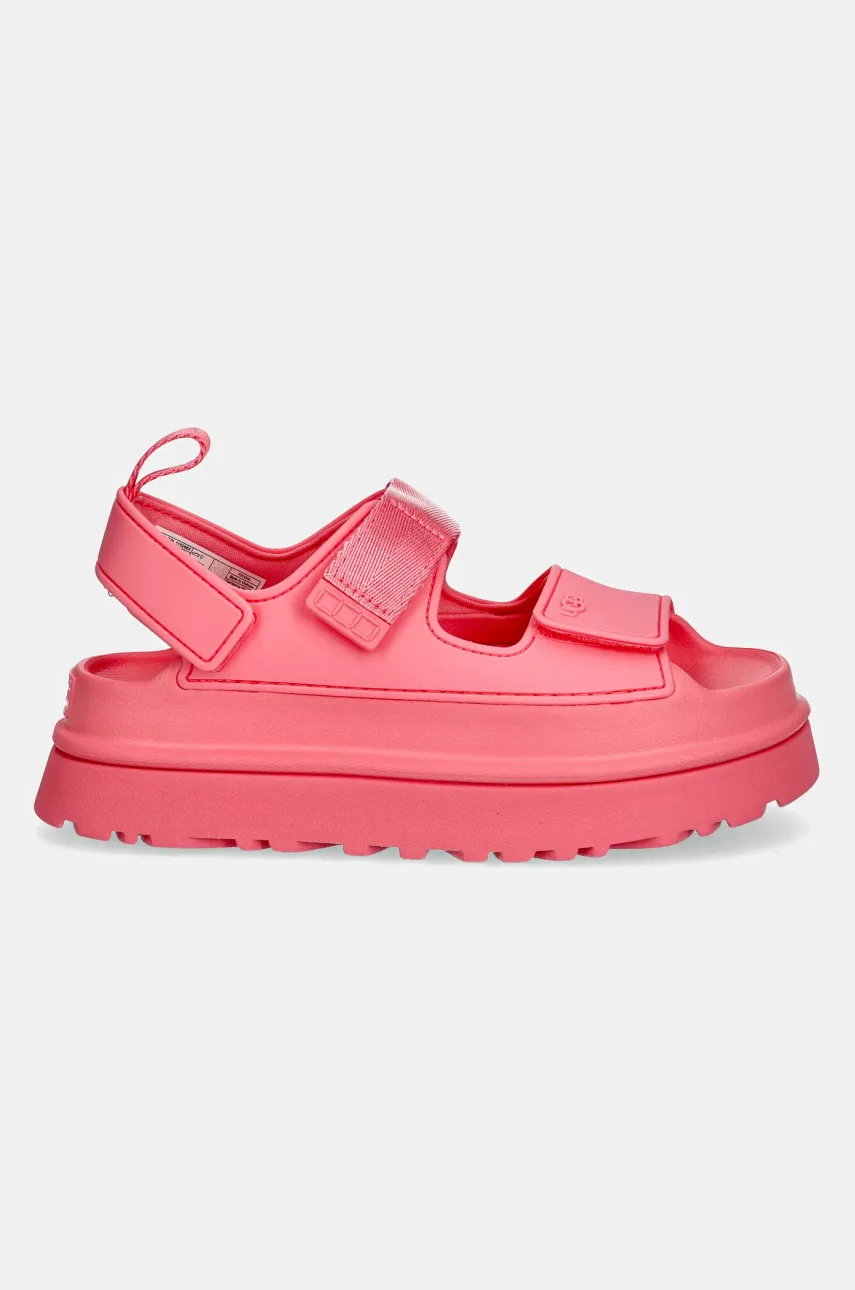 Сандалии UGG Goldenglow женские цвет розовый на платформе 1152685-TPCL Сандалии UGG Goldenglow женские цвет розовый на платформе 1152685-TPCL