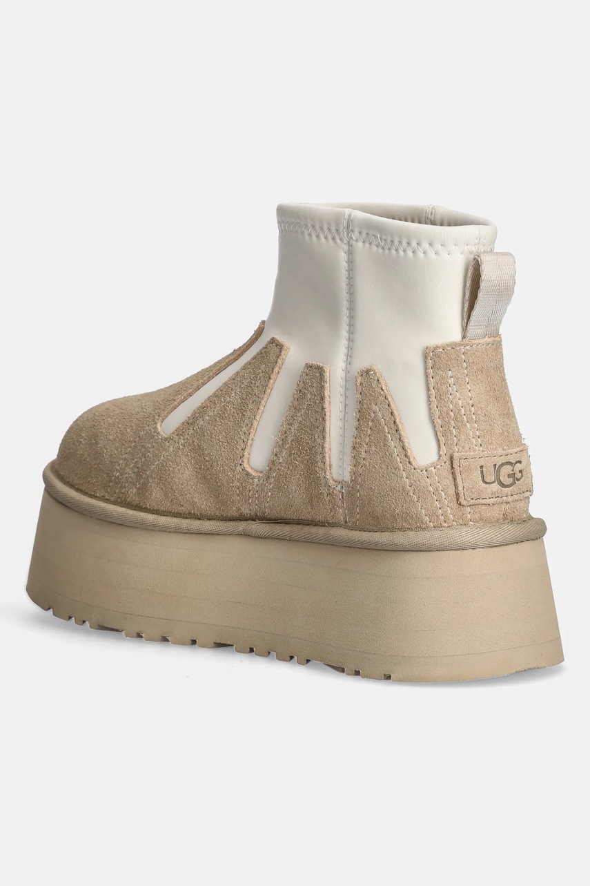 UGG hócipő Classic Mini Dipper Sunwave bézs, 1167591-MDSD termék 2. képe