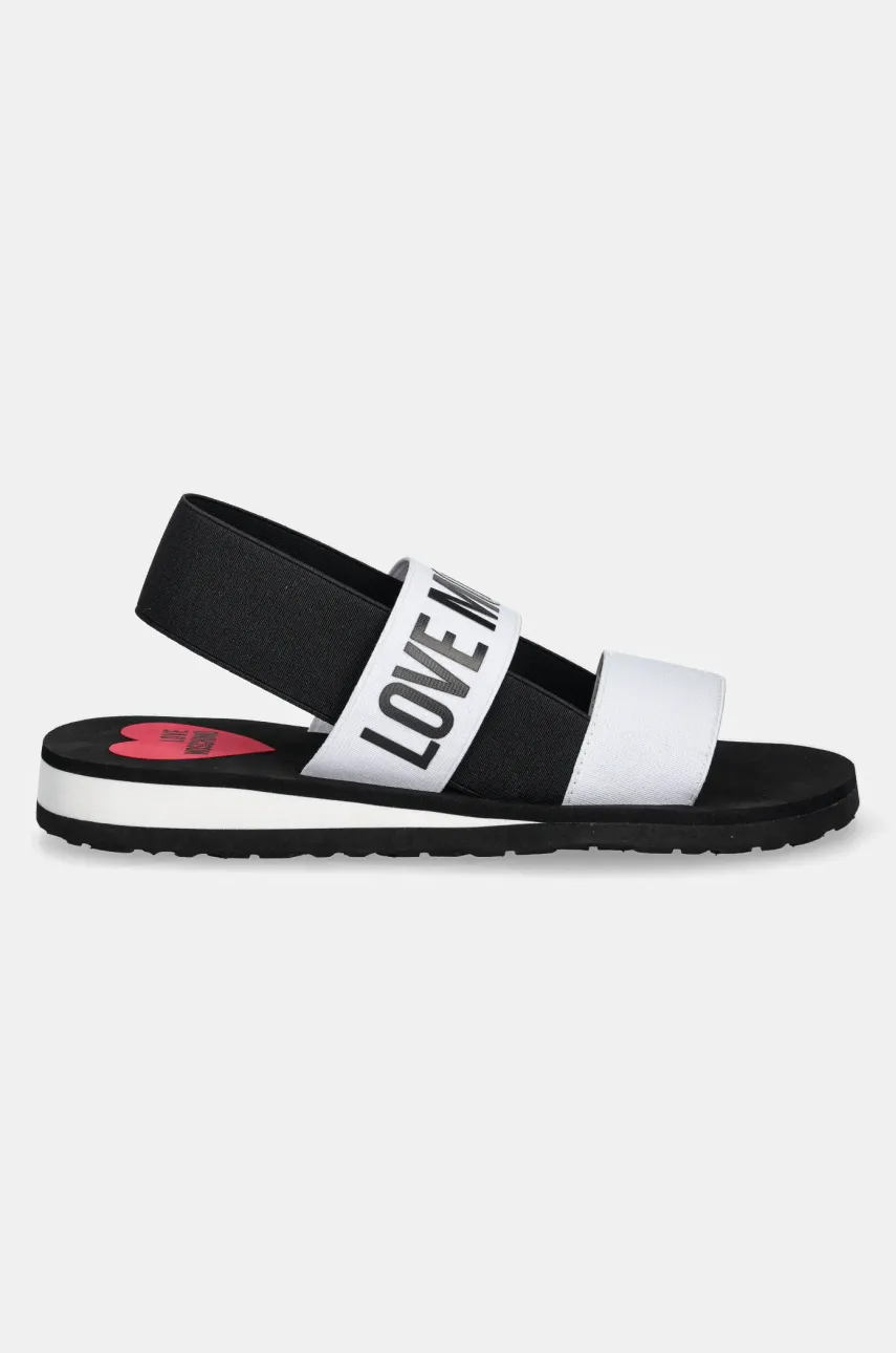 Сандалии Love Moschino женские цвет белый JA16033G0MJN410A Сандалии Love Moschino женские цвет белый JA16033G0MJN410A