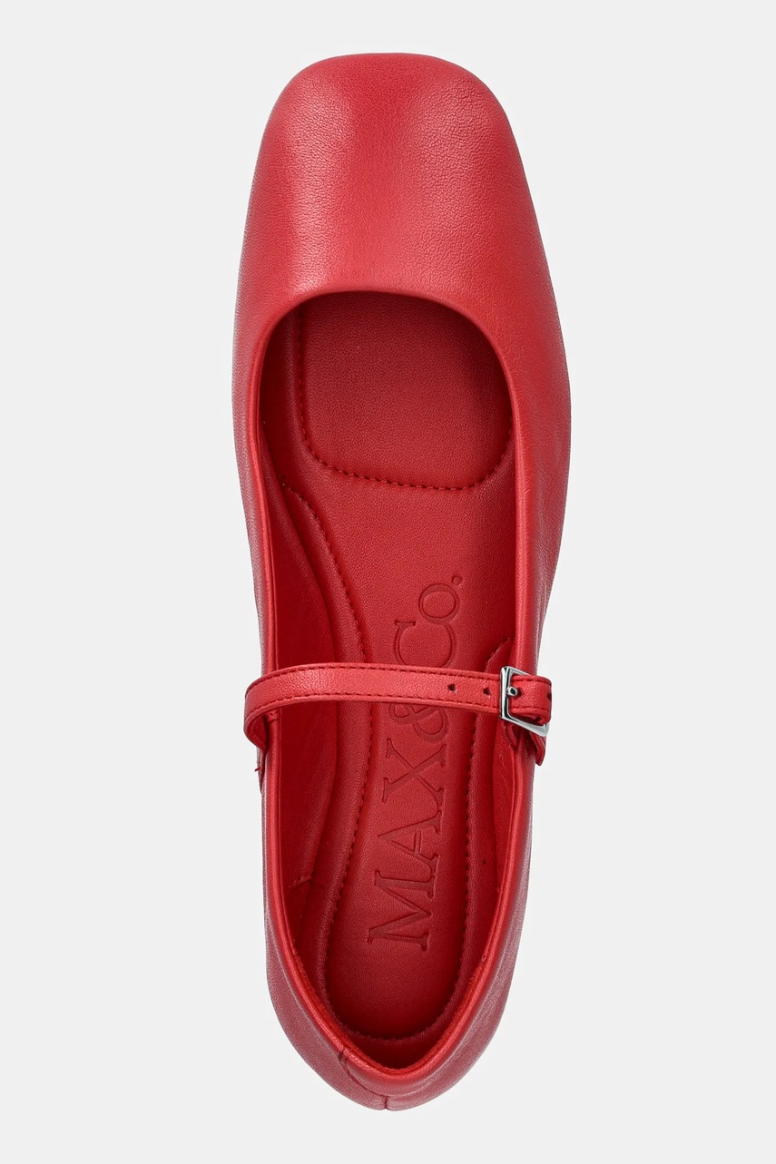 Kožené baleríny MAX&amp;Co. (obrázek 4)