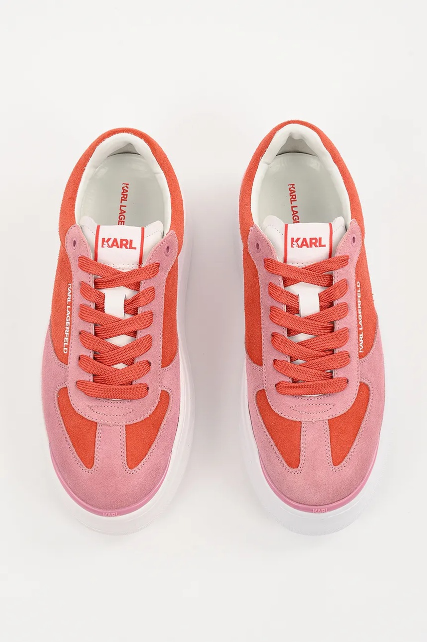 Αθλητικά Karl Lagerfeld KOBO III χρώμα: κόκκινο, KL65025 φωτογραφία