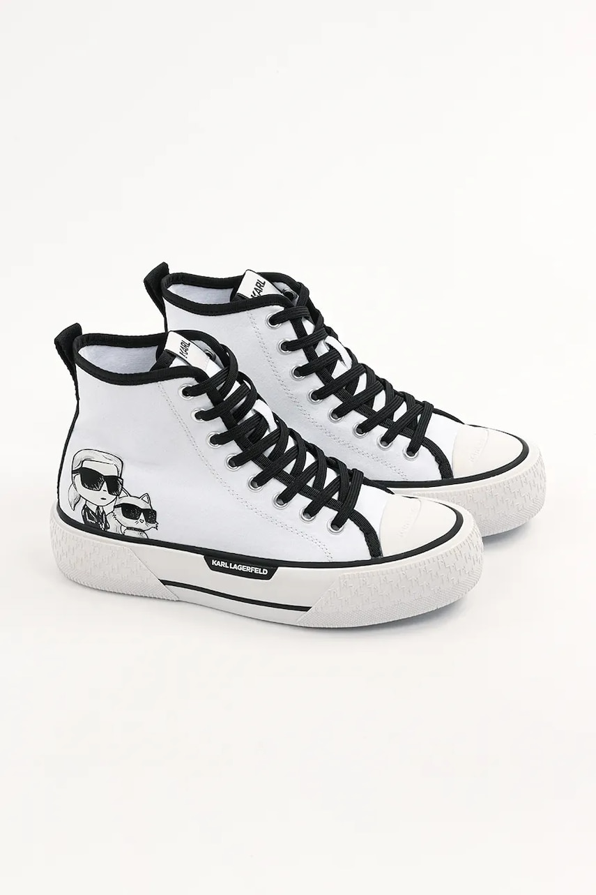 Кеды Karl Lagerfeld KAMPUS MAX III цвет белый KL60654T Кеды Karl Lagerfeld KAMPUS MAX III цвет белый KL60654T