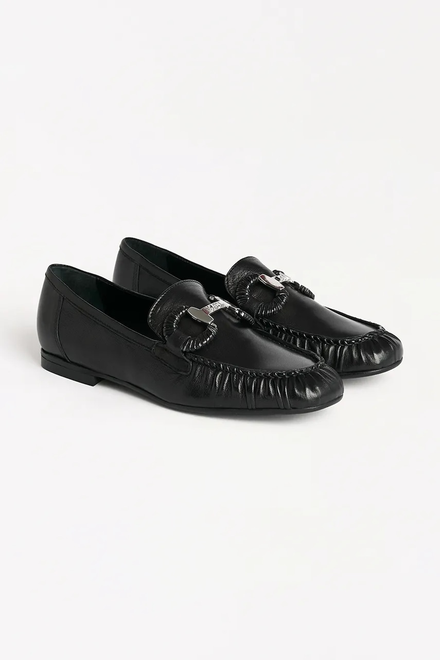 Кожаные балетки Karl Lagerfeld ELEIA цвет чёрный KL41123 Кожаные балетки Karl Lagerfeld ELEIA цвет чёрный KL41123