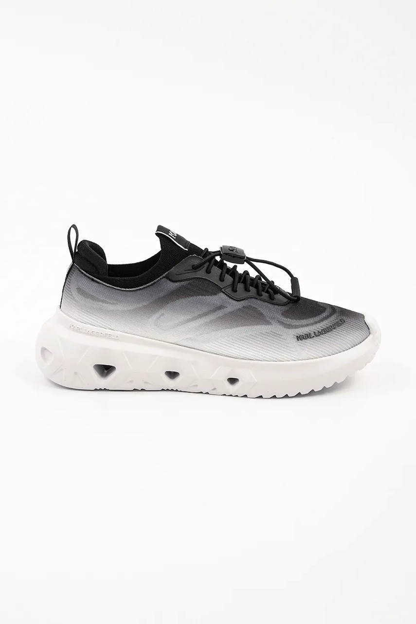 Karl Lagerfeld sneakers K/KITE RUN femei, culoarea alb, KL64623