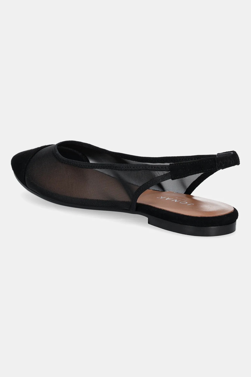 Μπαλαρίνες Jonak DALAYO χρώμα: μαύρο, 3600234 φωτογραφία