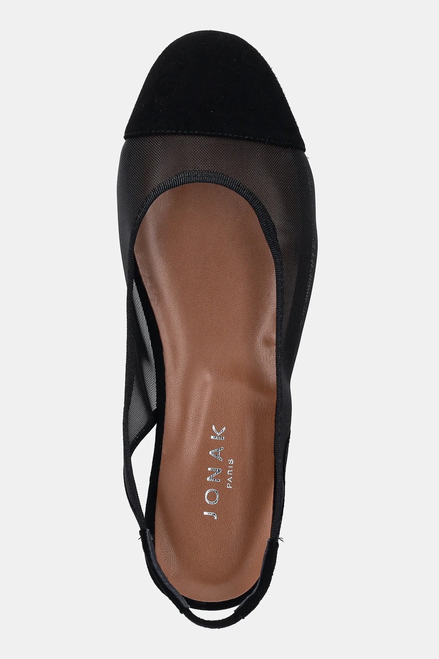 Μπαλαρίνες Jonak DALAYO χρώμα: μαύρο, 3600234 φωτογραφία