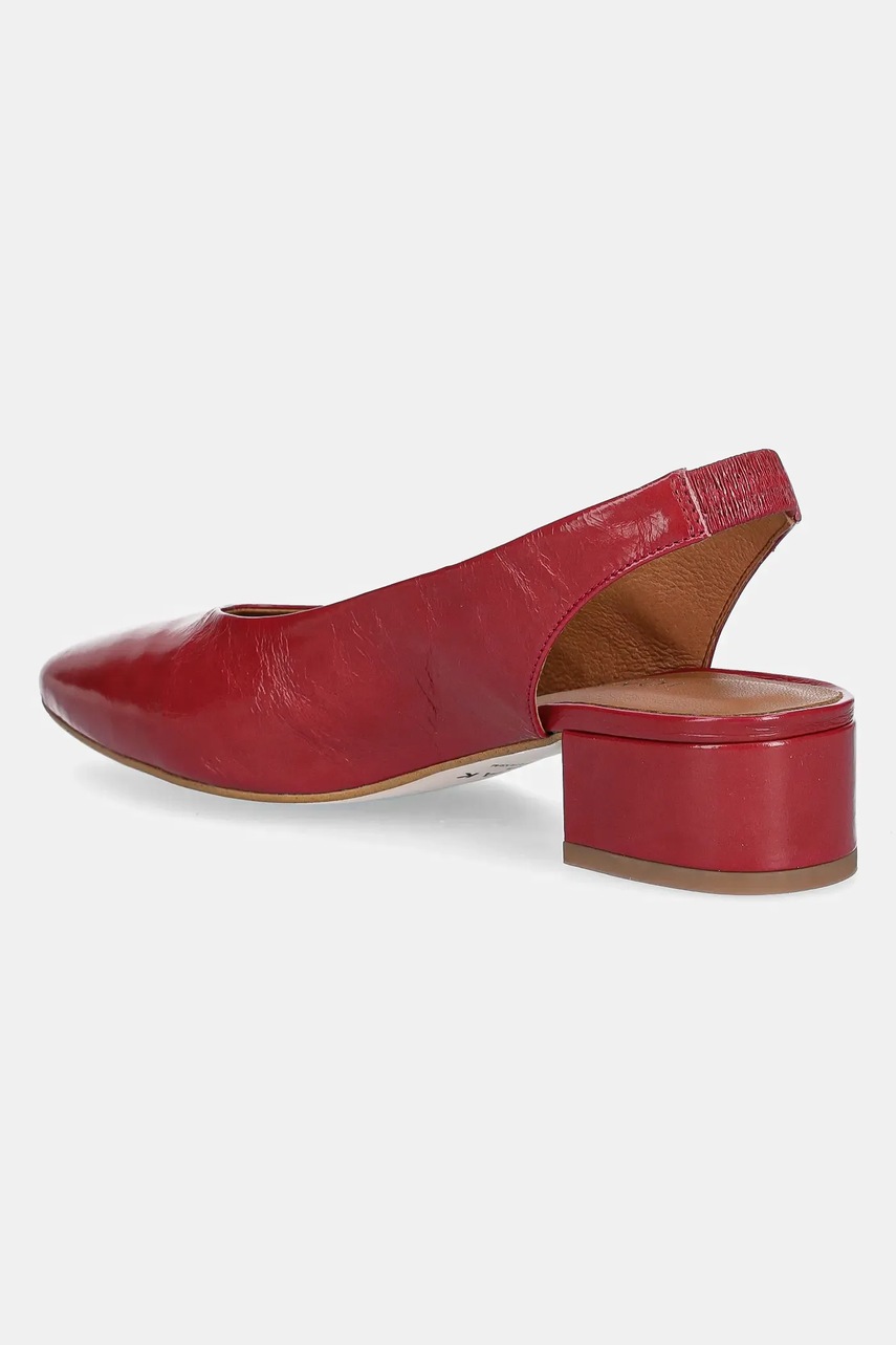 Δερμάτινες γόβες Jonak VINCE χρώμα: κόκκινο, 3800065 φωτογραφία