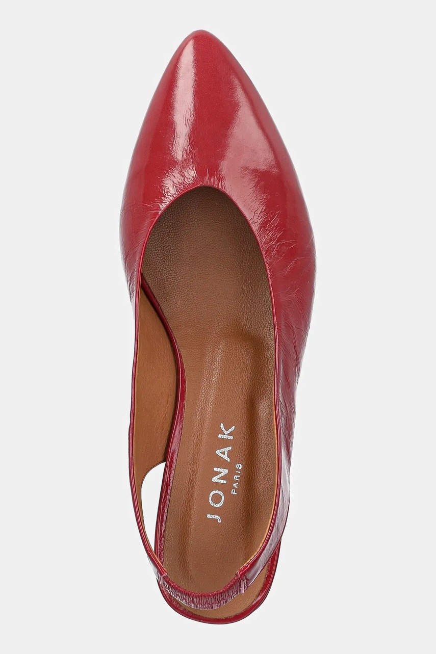 Δερμάτινες γόβες Jonak VINCE χρώμα: κόκκινο, 3800065 φωτογραφία