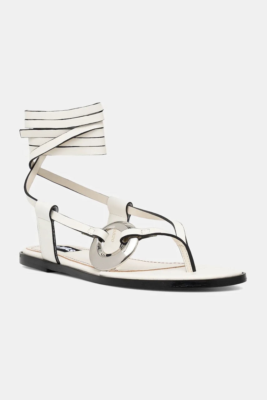Alohas sandale de piele Morosia culoarea bej, S100785-02