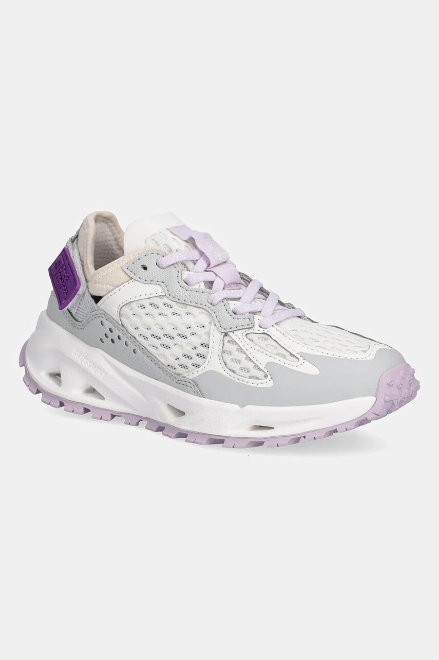 Levně Boty Jack Wolfskin Prelight Hybrid Vent Low dámské, šedá barva, A64087