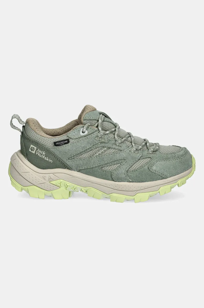 Ботинки Jack Wolfskin Vojo Tour Texapore Low женские цвет зелёный A62069 Ботинки Jack Wolfskin Vojo Tour Texapore Low женские цвет зелёный A62069