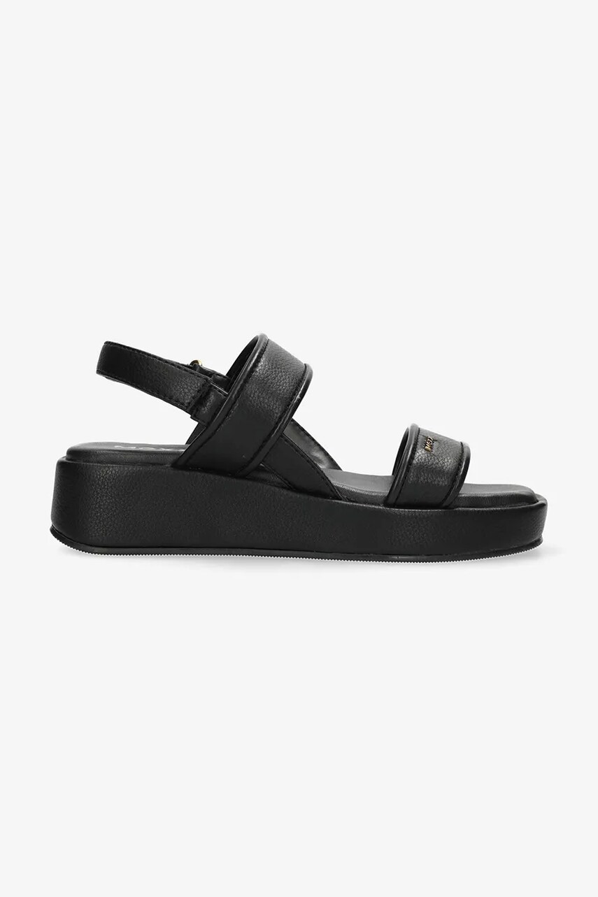 Mexx sandale ROSALY PARIS femei, culoarea negru, cu platforma, MI001603151W