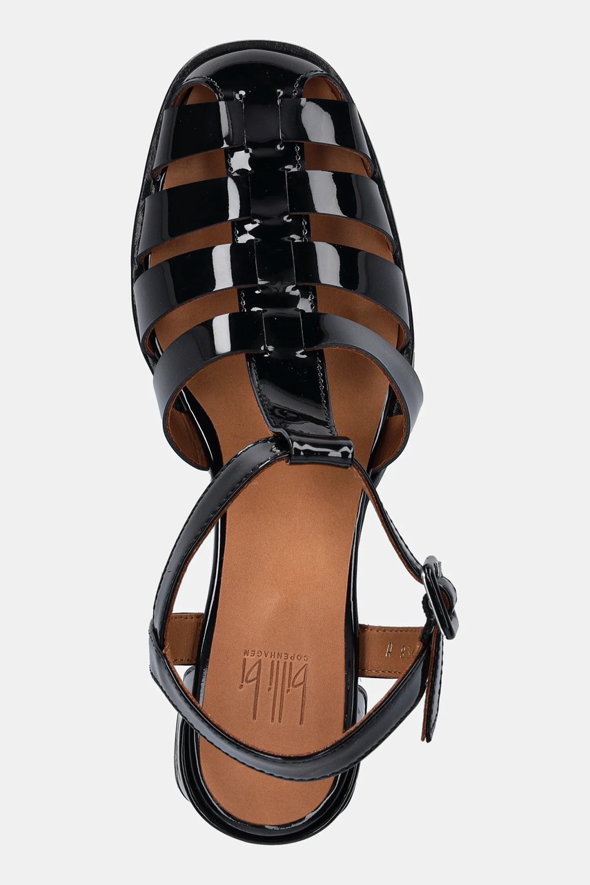 Δερμάτινα πέδιλα Billi Bi χρώμα: μαύρο, A8343 φωτογραφία