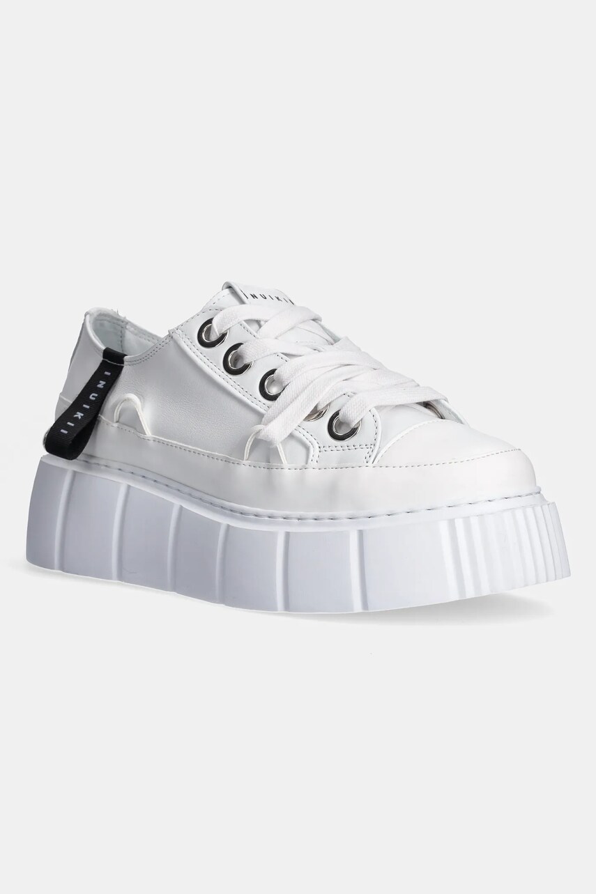 Inuikii sneakers din piele Leather Matilda Low culoarea alb, 1001.001.0022.100 / 35202-033