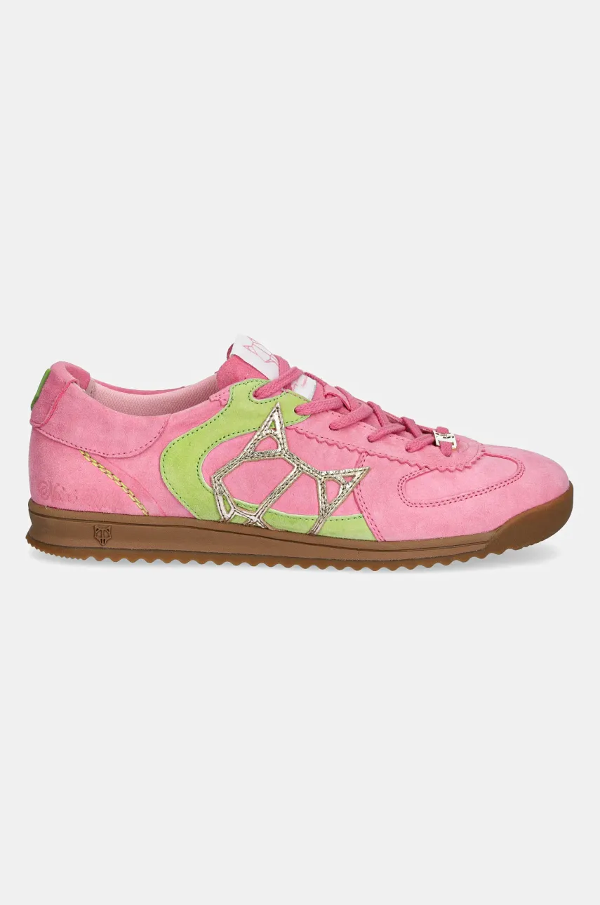 Кроссовки из нубука Naked Wolfe Exposure женская цвет розовый Exposure Kid Suede Pink Кроссовки из нубука Naked Wolfe Exposure женская цвет розовый Exposure Kid Suede Pink