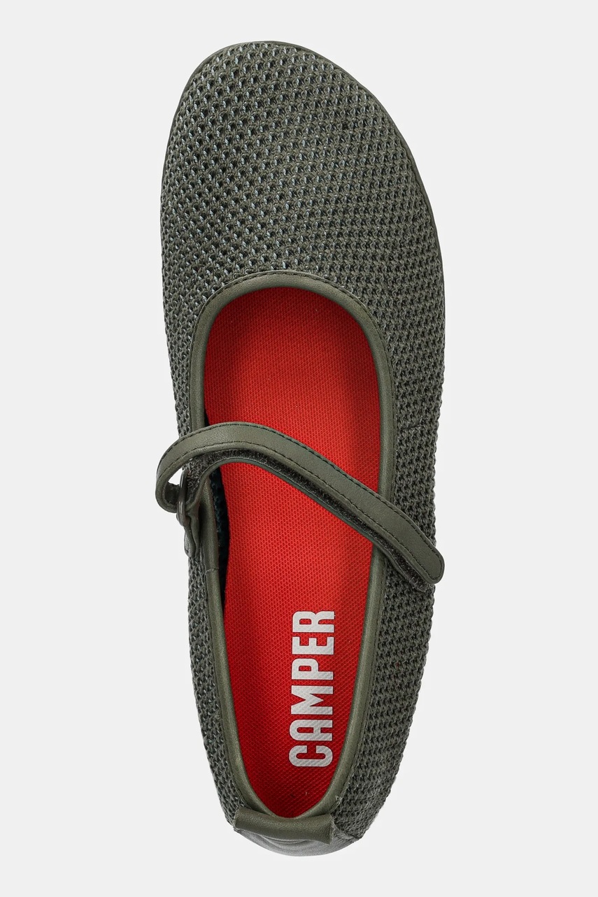 Μπαλαρίνες Camper Right Nina χρώμα: πράσινο, K201402-009 φωτογραφία