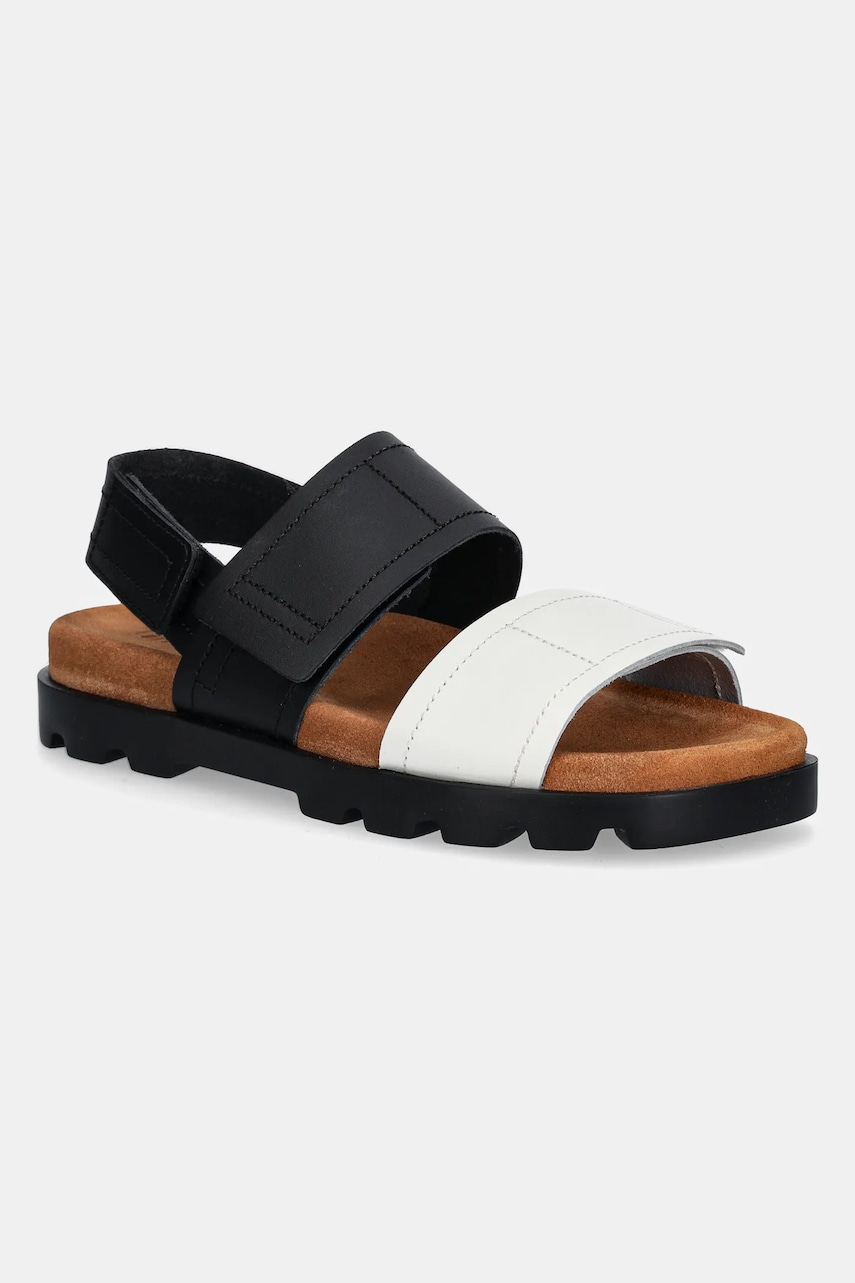 Camper sandale de piele Brutus Sandal femei, culoarea negru, K201323-018