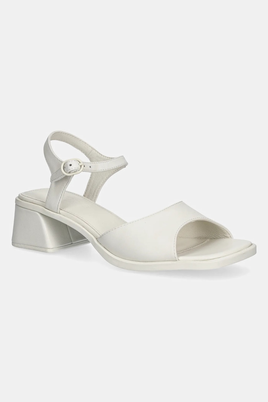 Camper sandale de piele Kora Sandal culoarea alb, K201734-003