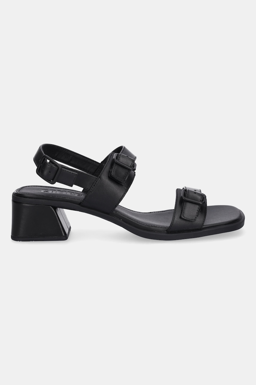 Кожаные сандалии Camper Kora Sandal цвет чёрный K201739-001 Кожаные сандалии Camper Kora Sandal цвет чёрный K201739-001