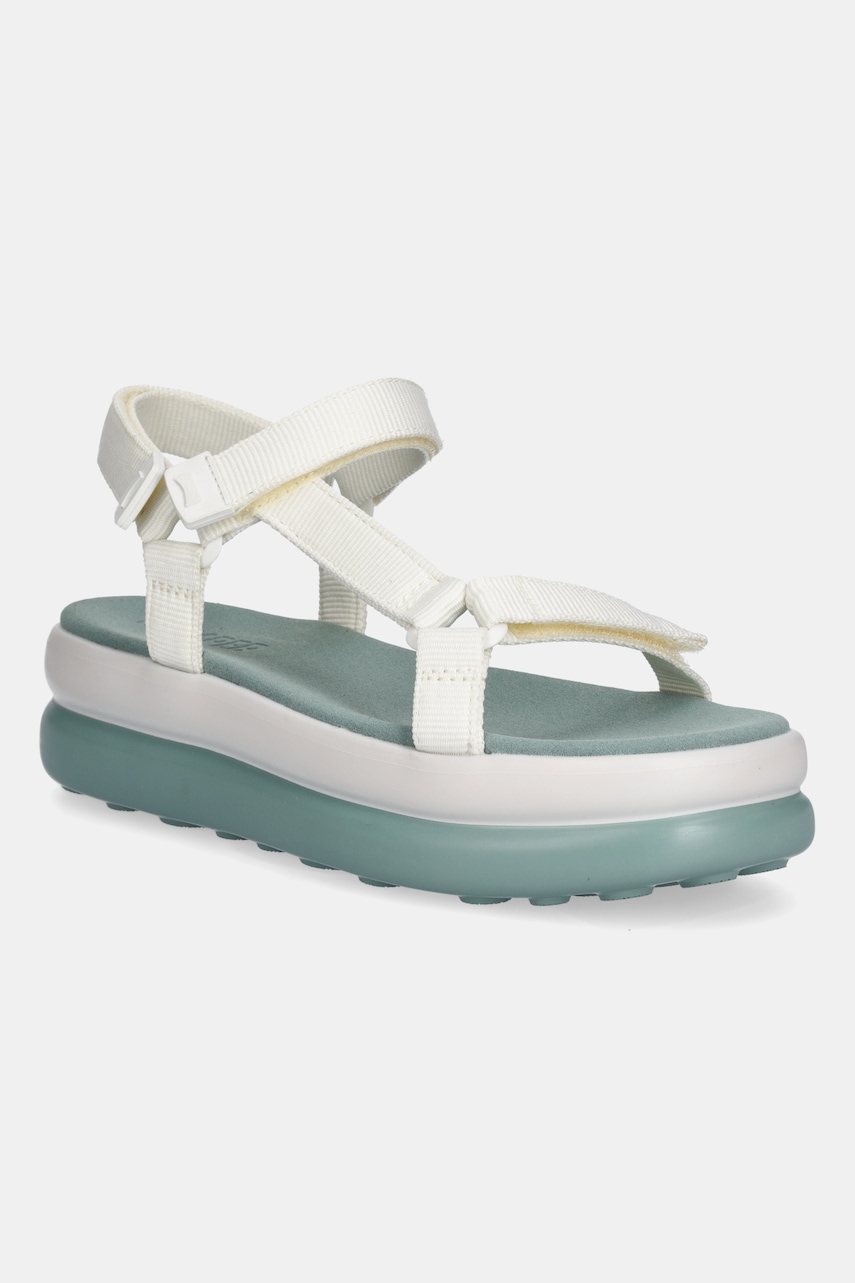Camper sandale Pelotas Flota Up culoarea alb, cu platforma, K201726-002