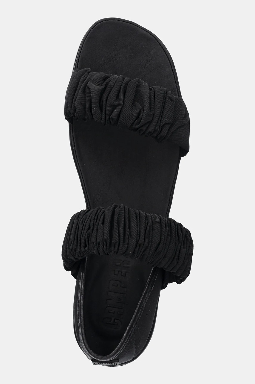 Σανδάλια Camper Right Nina χρώμα: μαύρο, K201707-001 φωτογραφία